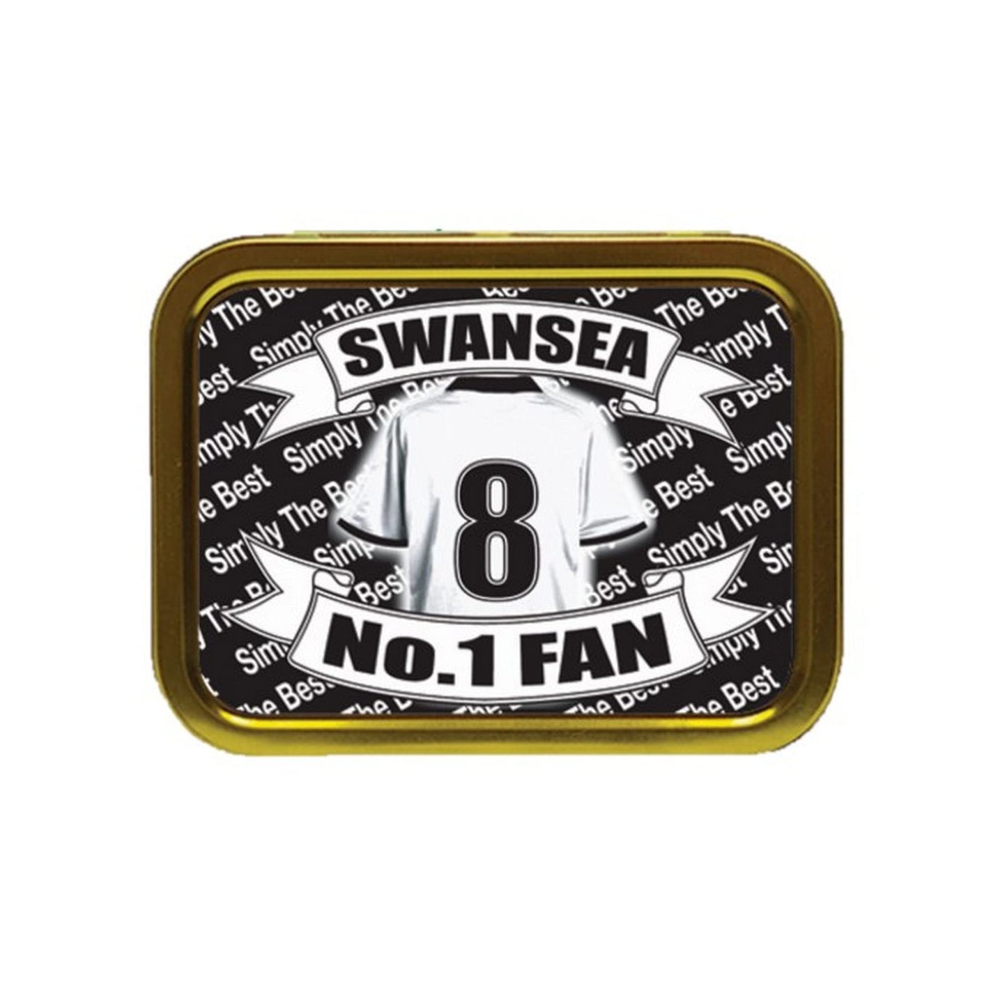Swansea Football Shirt Tobacco Storage Tin & Products