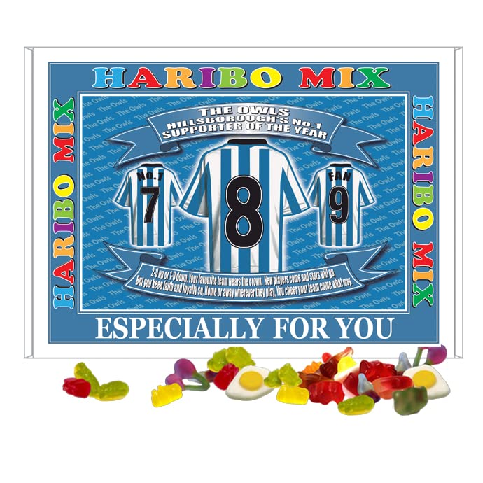 Sheffield Wed Football Shirt Gift Boxed Sweets