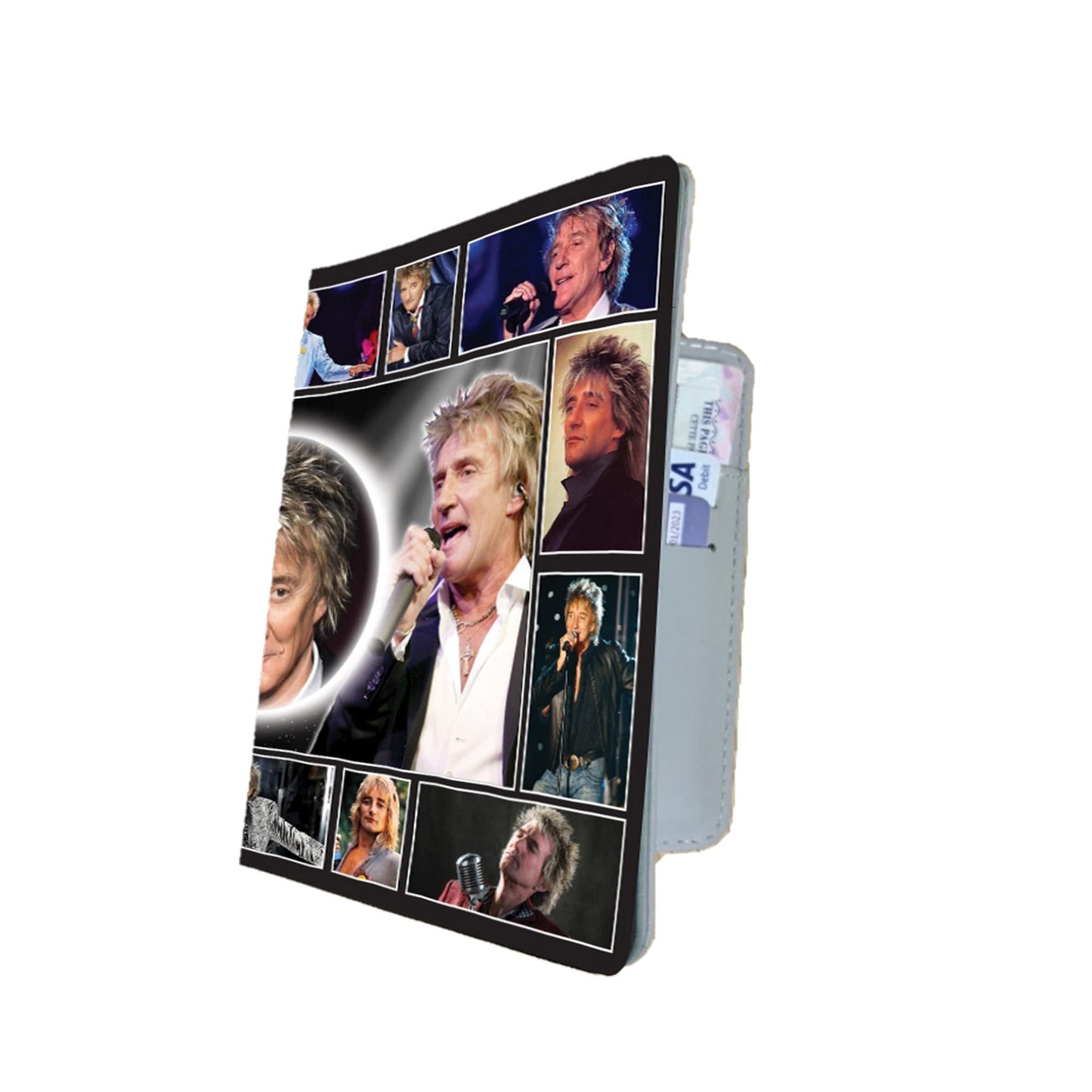 Rod-Stewart Music Icon Passport Case Holder Gift Stewart