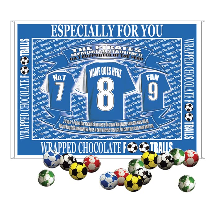 Bristol R Football Shirt Personalised Gift Boxed Sweets
