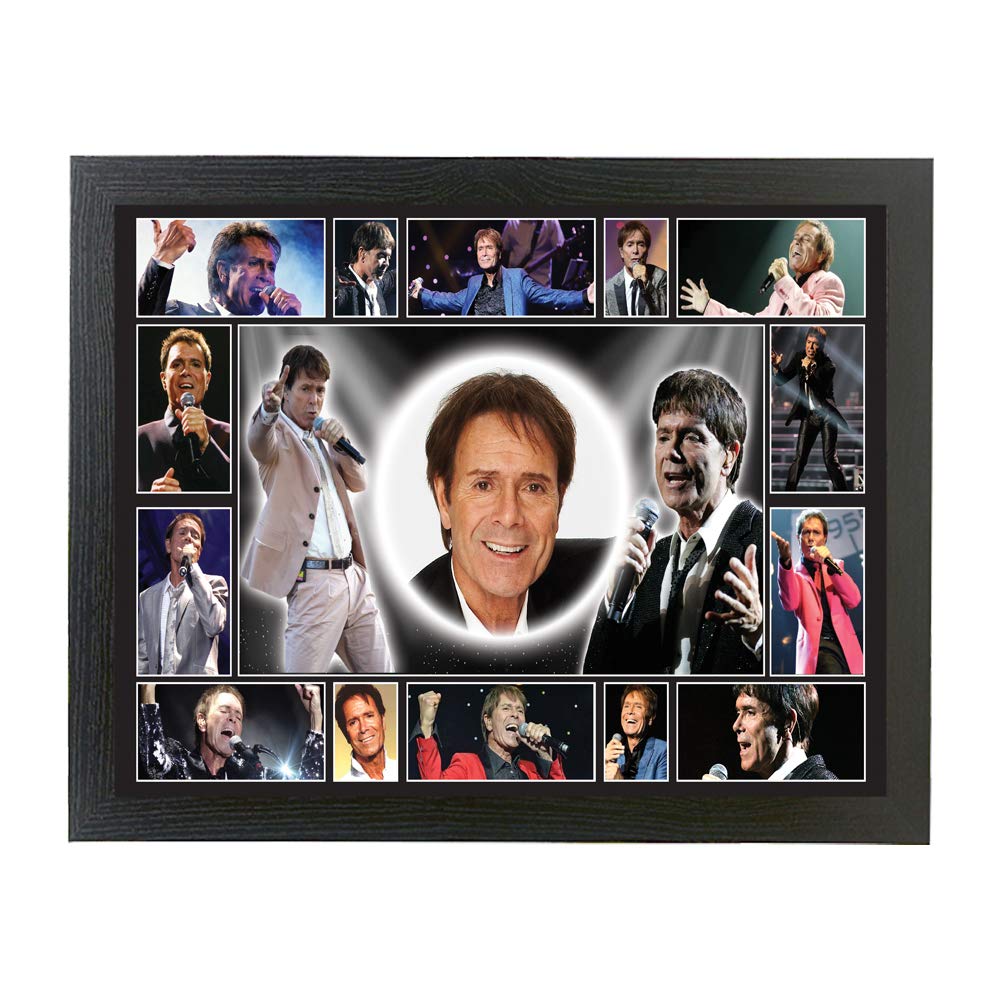 Cliff Richard icon framed picture gift