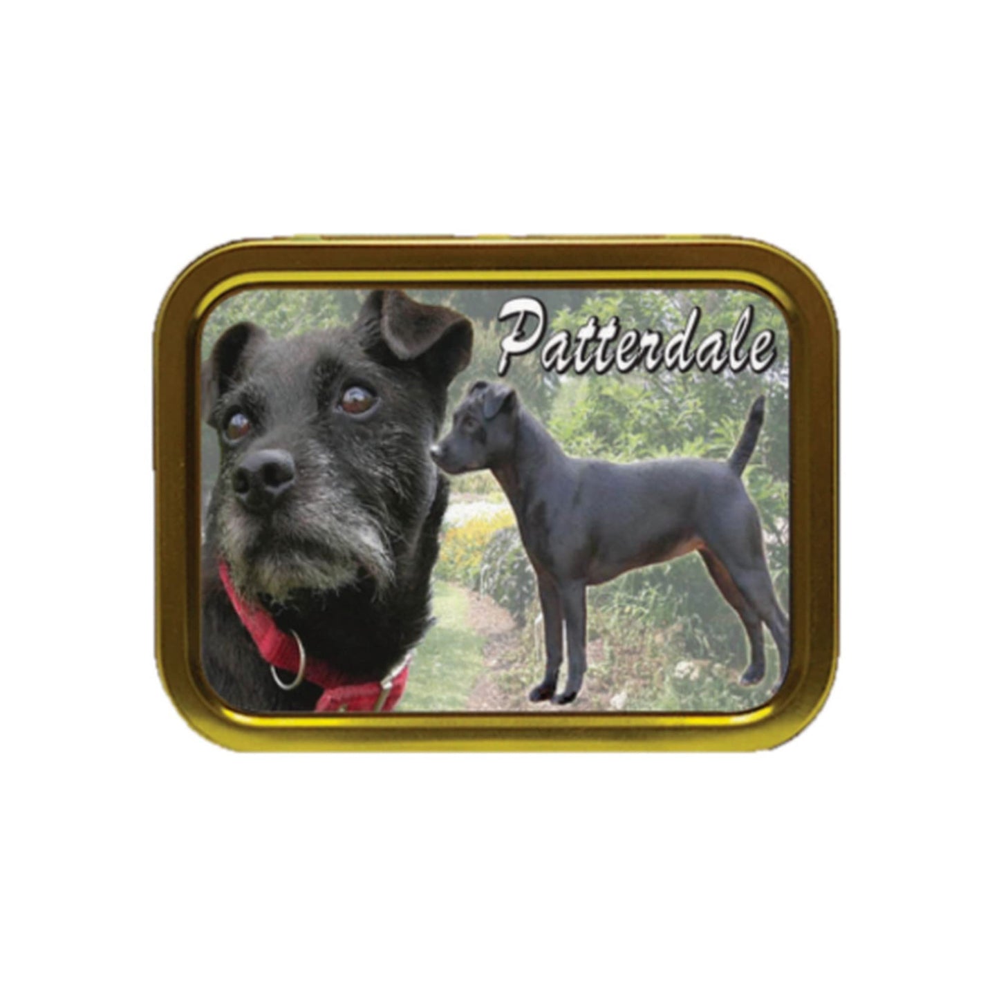 Patterdale Dog Breed Tobacco Tin & Products Gift
