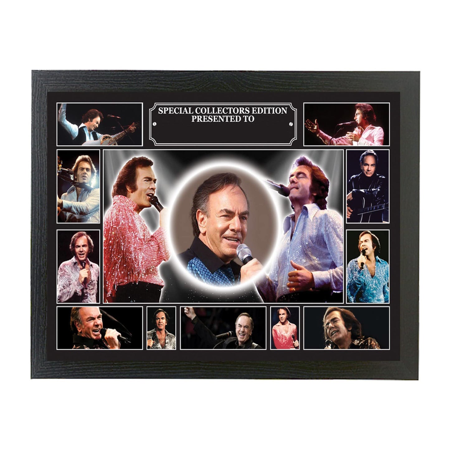 Diamond The-Jazz-Singer Personalised Celebrity Icon Lap Tray Neil