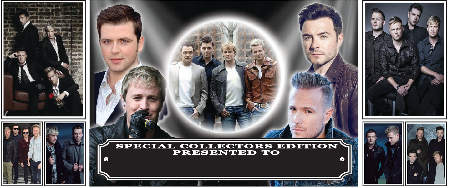 West 'Irish Boy Band' Life Personalised Icon Mug & Choice of Sweets