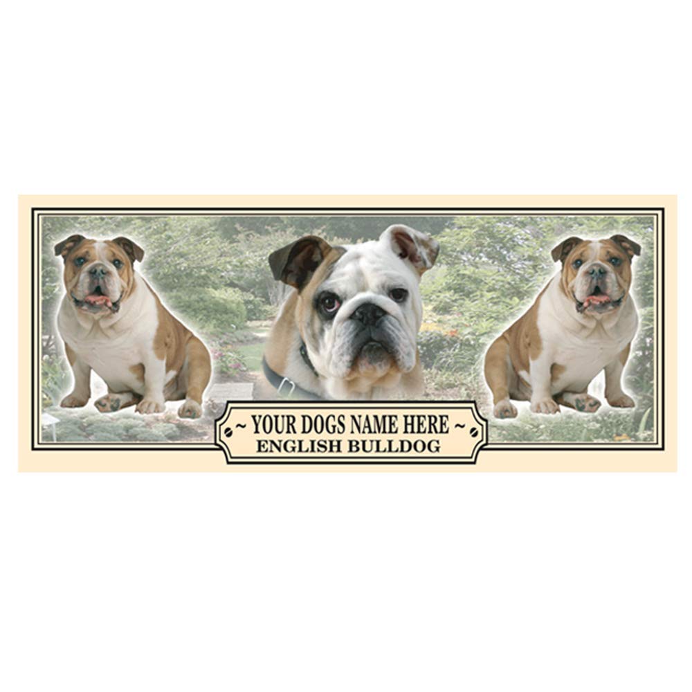 English Bulldog Personalised Dog Breed Gift Mug
