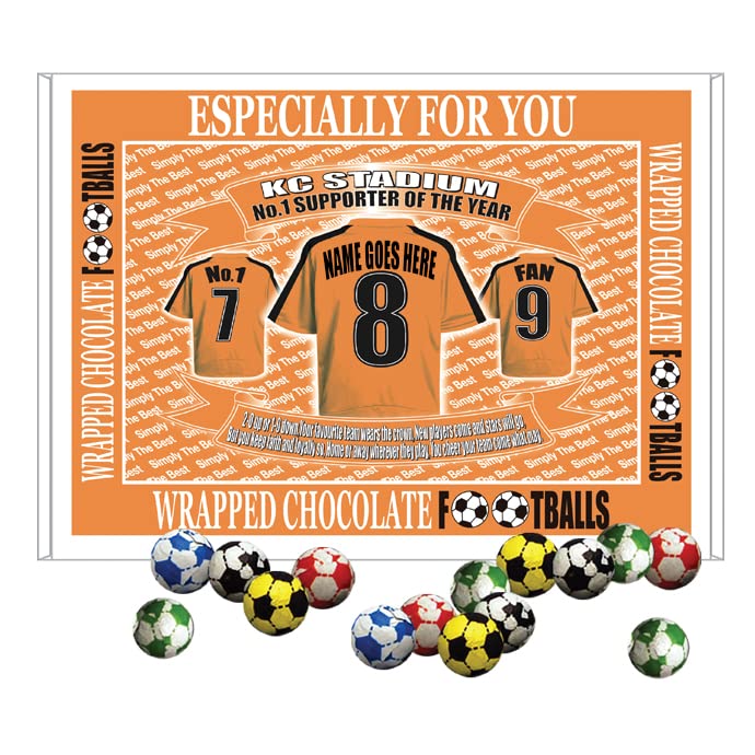 Hull Football Shirt Personalised Gift Boxed Sweets