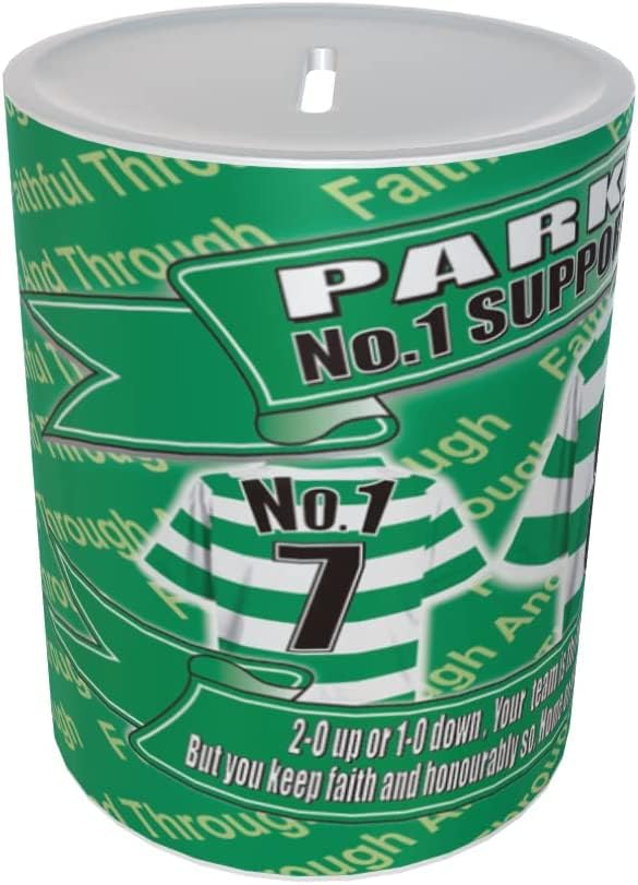 The Celts Football Shirt Ceramic Money Box Gift