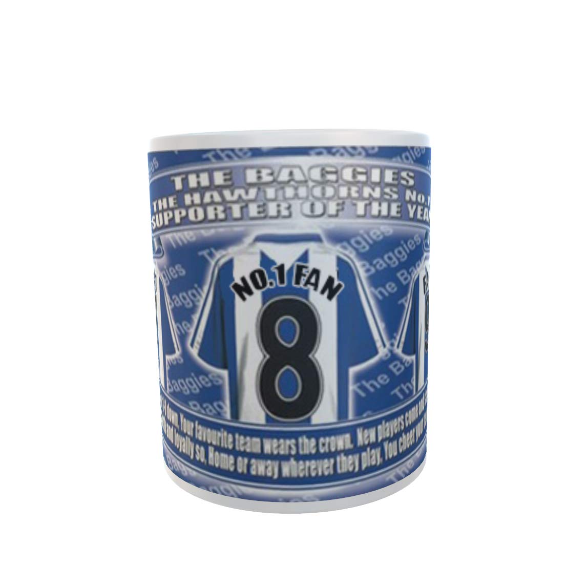West Bromwich Albion Football Shirt Mug Gift