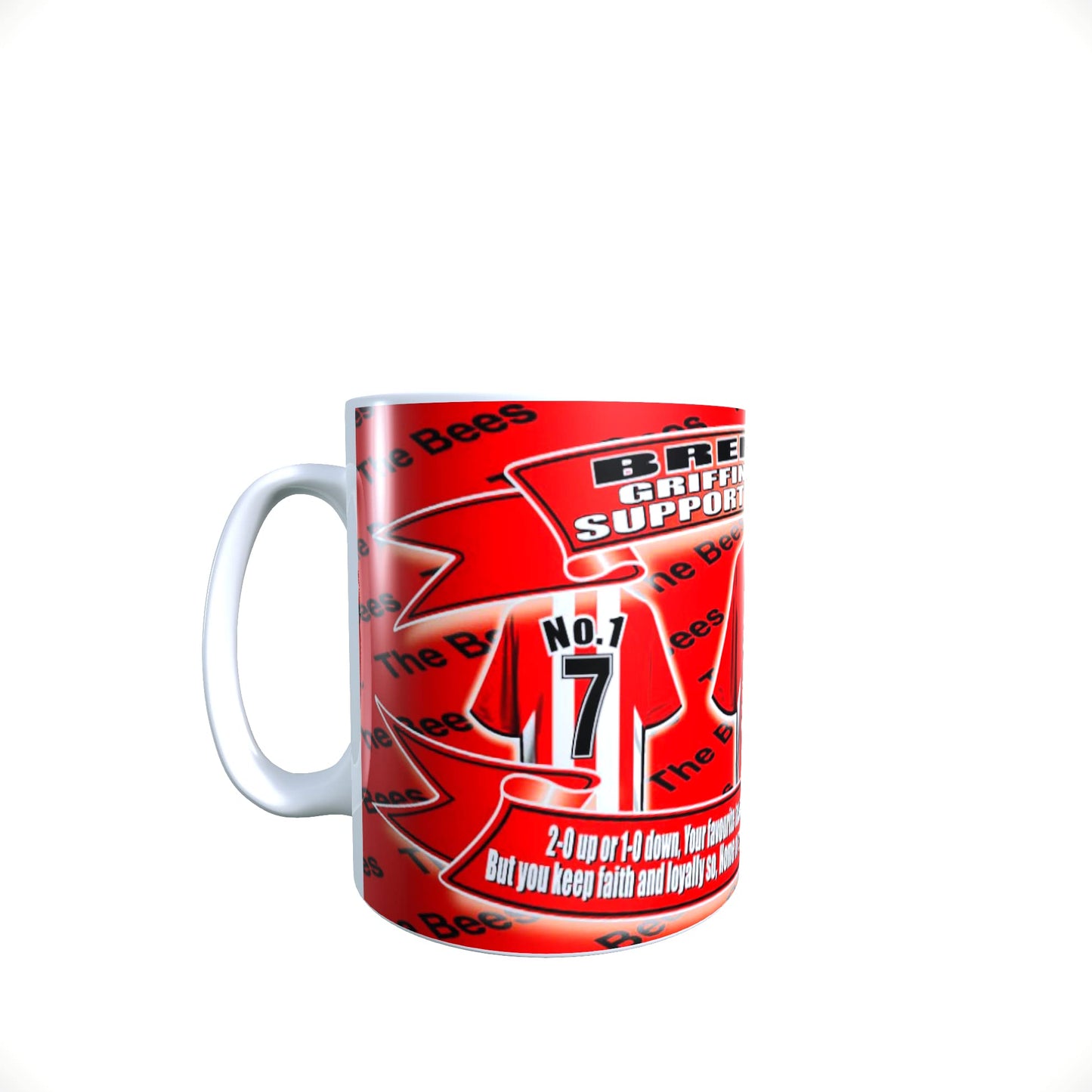 Brentford Football Club Shirt Lap Tray And Mug Gift Set