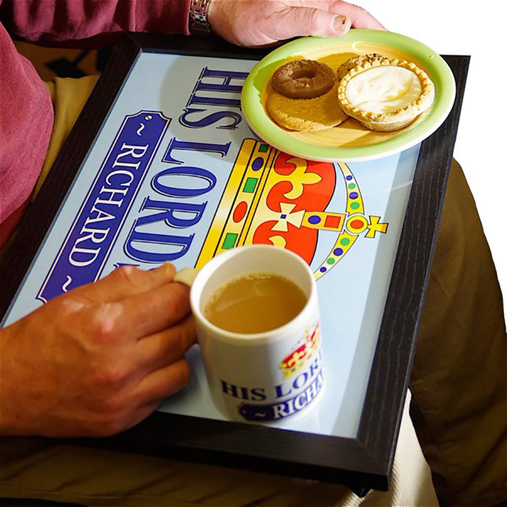 His Lordship Personalised Lap Tray
