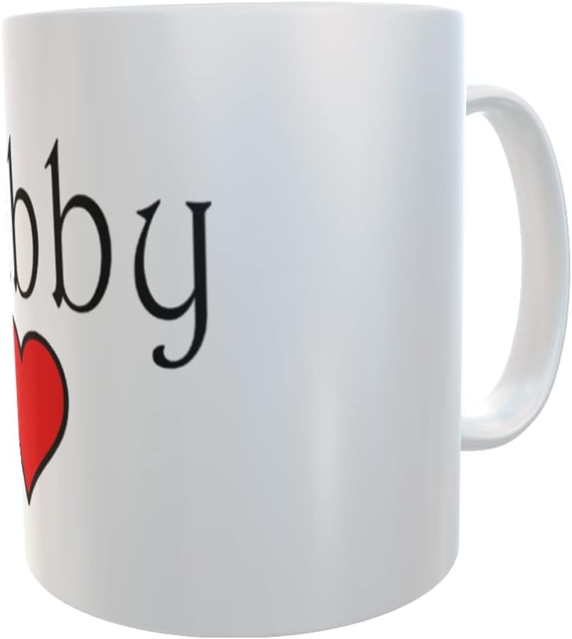 Hubby Love Heart Valentine's Day Any Occasion Mug Gift