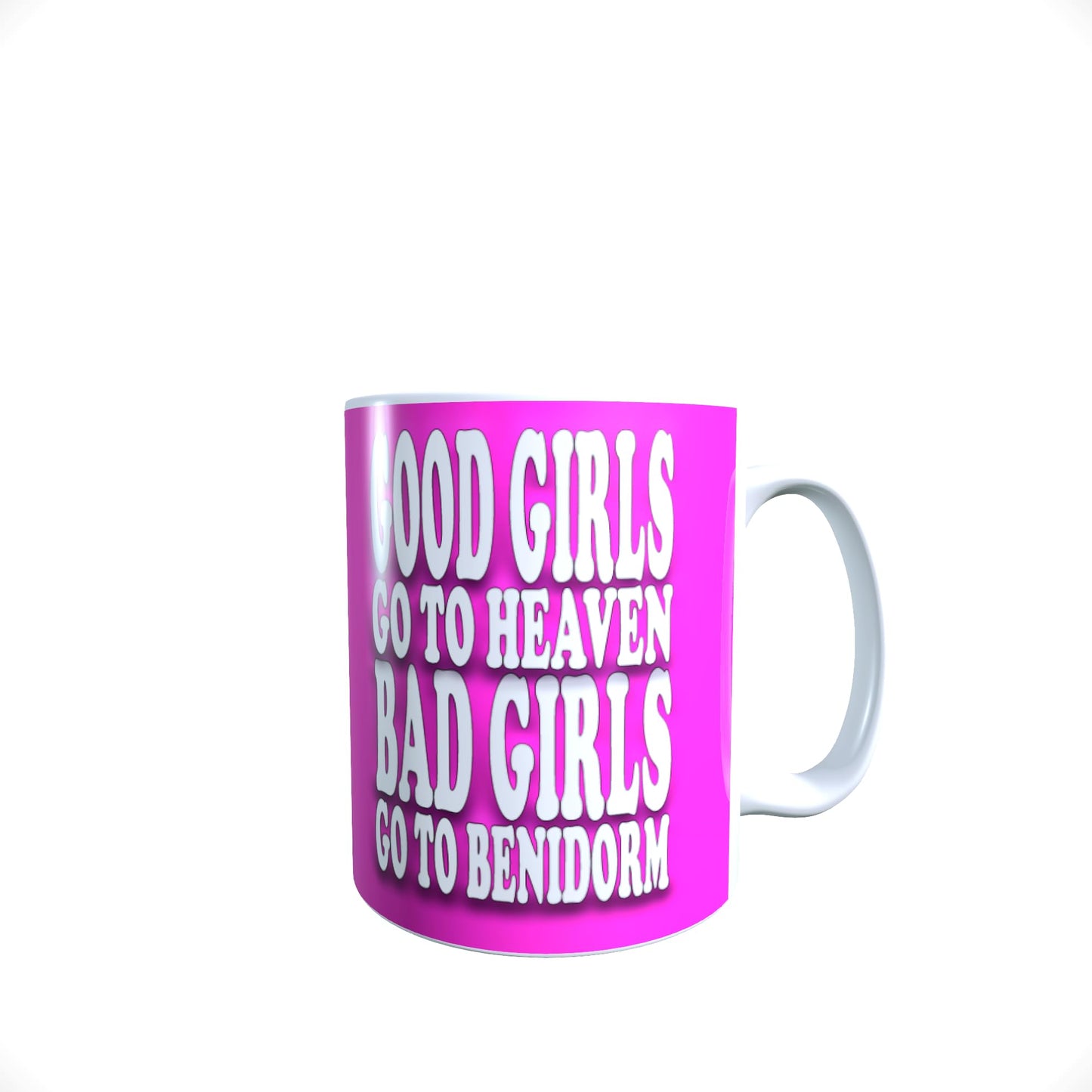 Good Girls Go to Personalised Destination Novelty Slogan Mug Gift