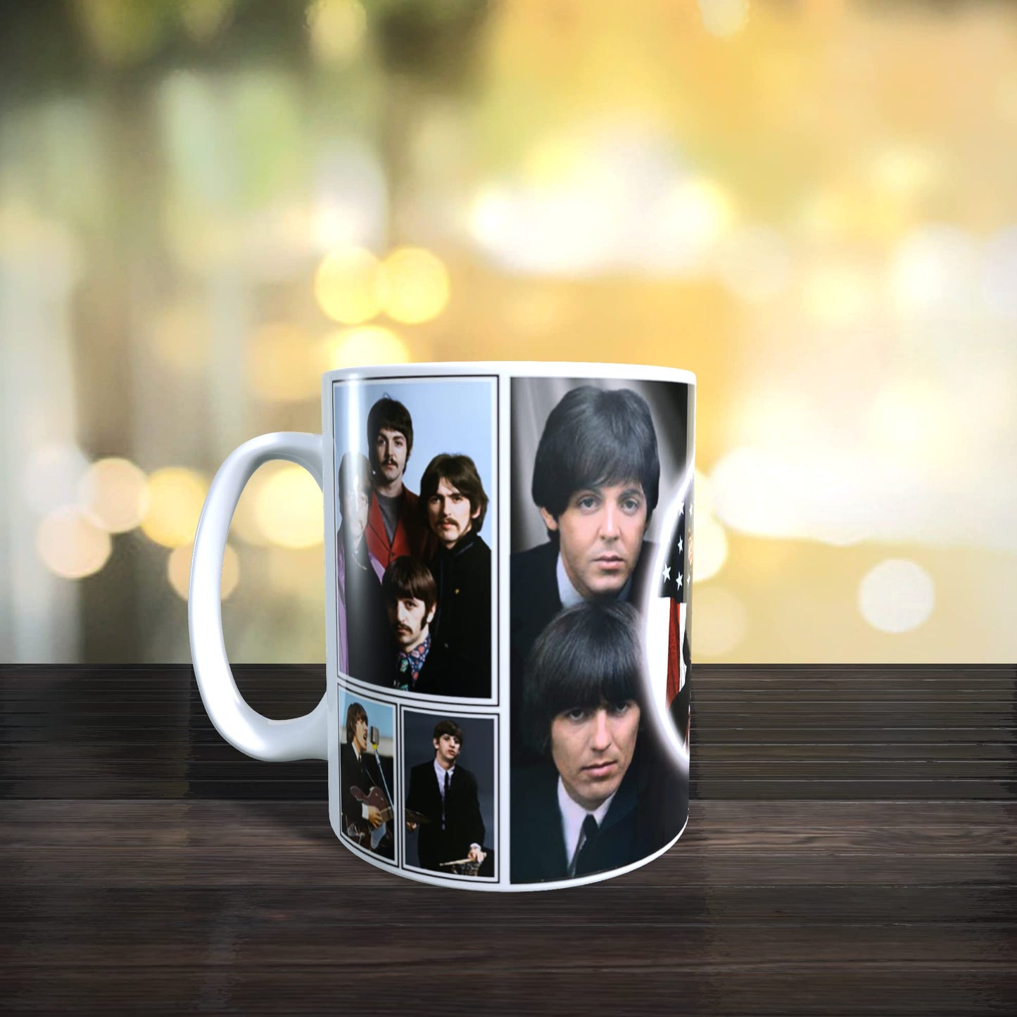 The Beatles Icon Gift Mug with Sweets