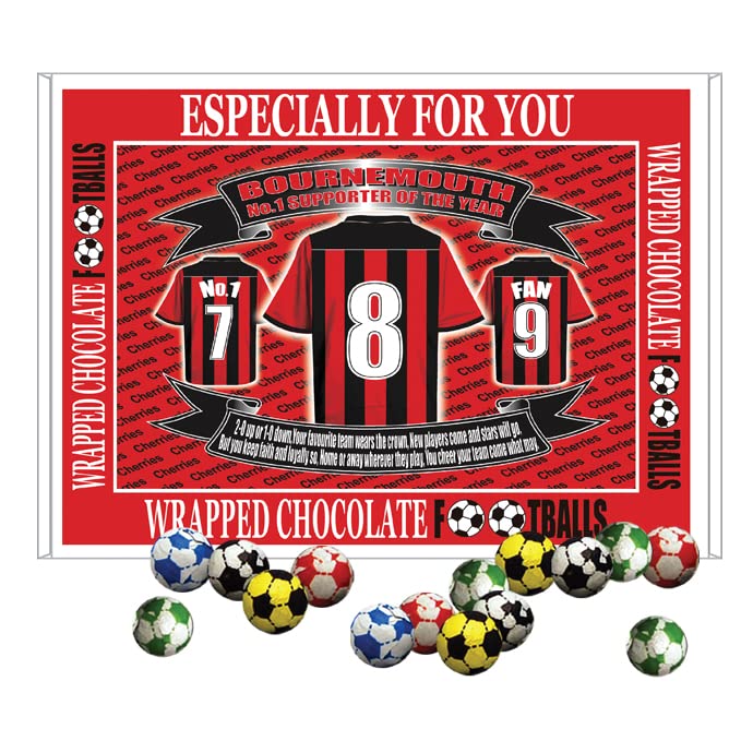 Bournemouth Football Shirt Gift Boxed Sweets