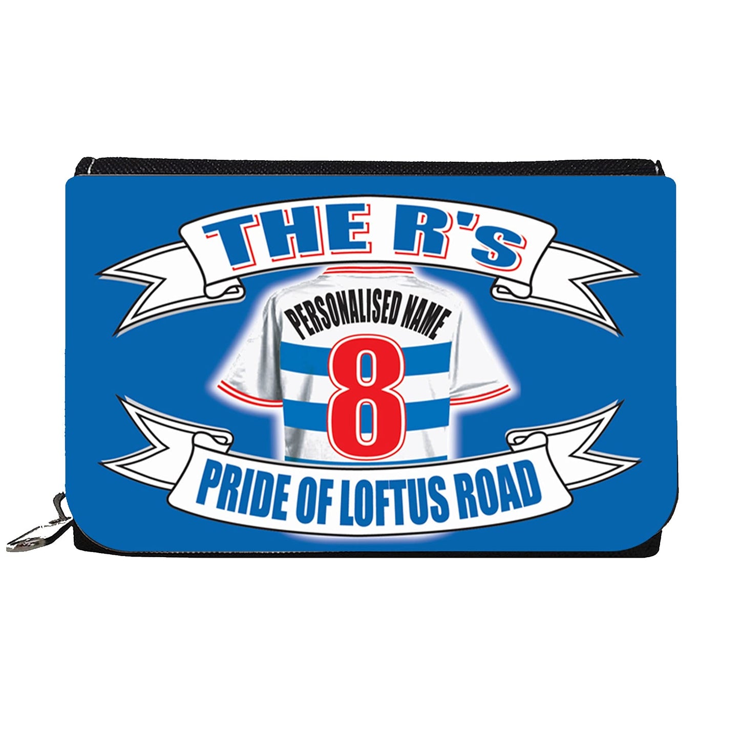 Queens PR Personalised Football Shirt Gift Purse
