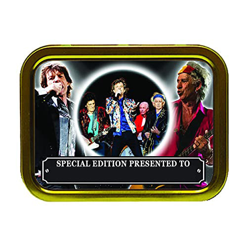 The Rolling S Music Icon Personalised Tobacco Storage Tin & Products