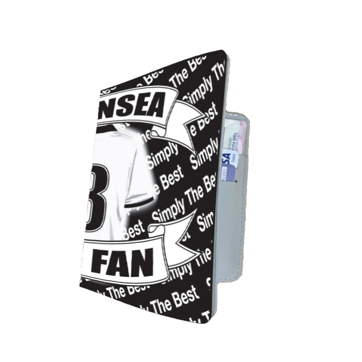 Swansea Football Shirt Travel Passport Holder Case Gift Present