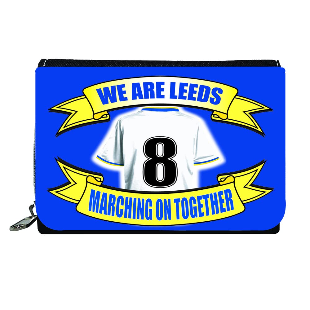 Leeds U Personalised Football Shirt Gift Purse, Multicolour, M