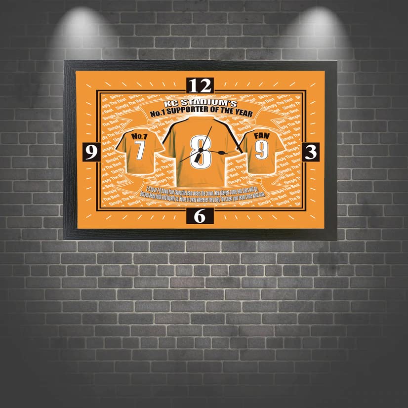 Hull Football Shirt Clock Gift Present