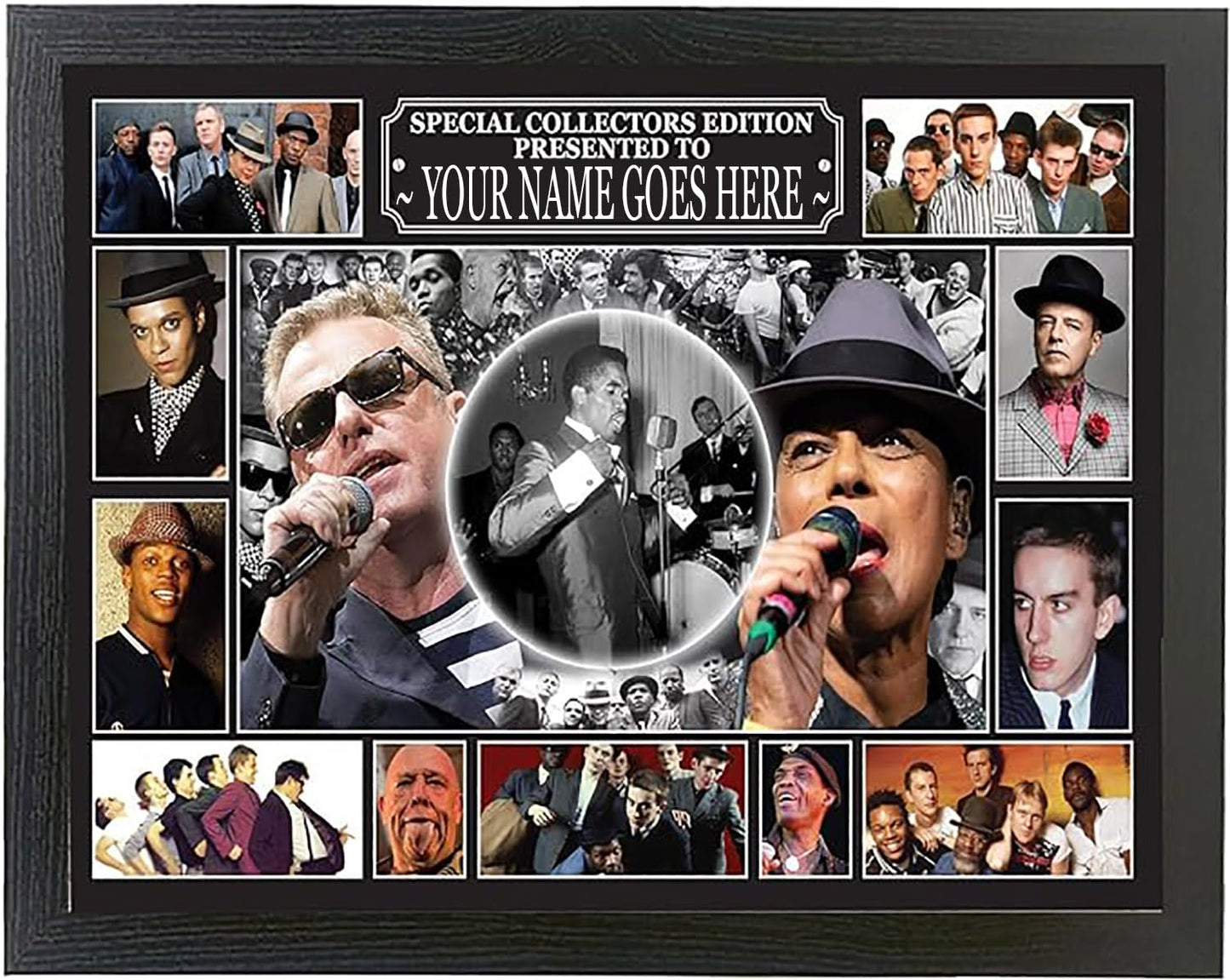 SKA Icon Music Mod Legends Personalised Cushioned Dinner Lap Tray Gift Present