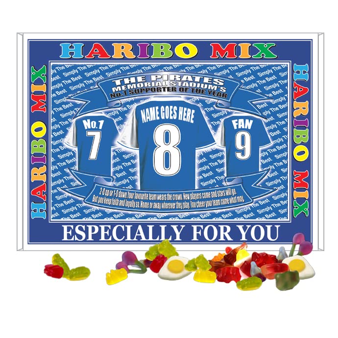 Bristol R Football Shirt Personalised Gift Boxed Sweets