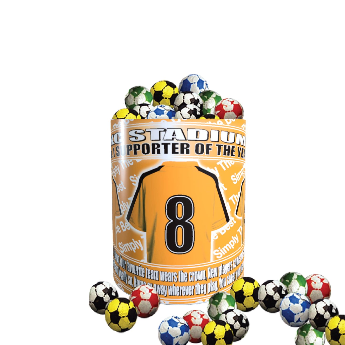 Hull Football Team Shirt Mug Gift with Chocolate Footballs