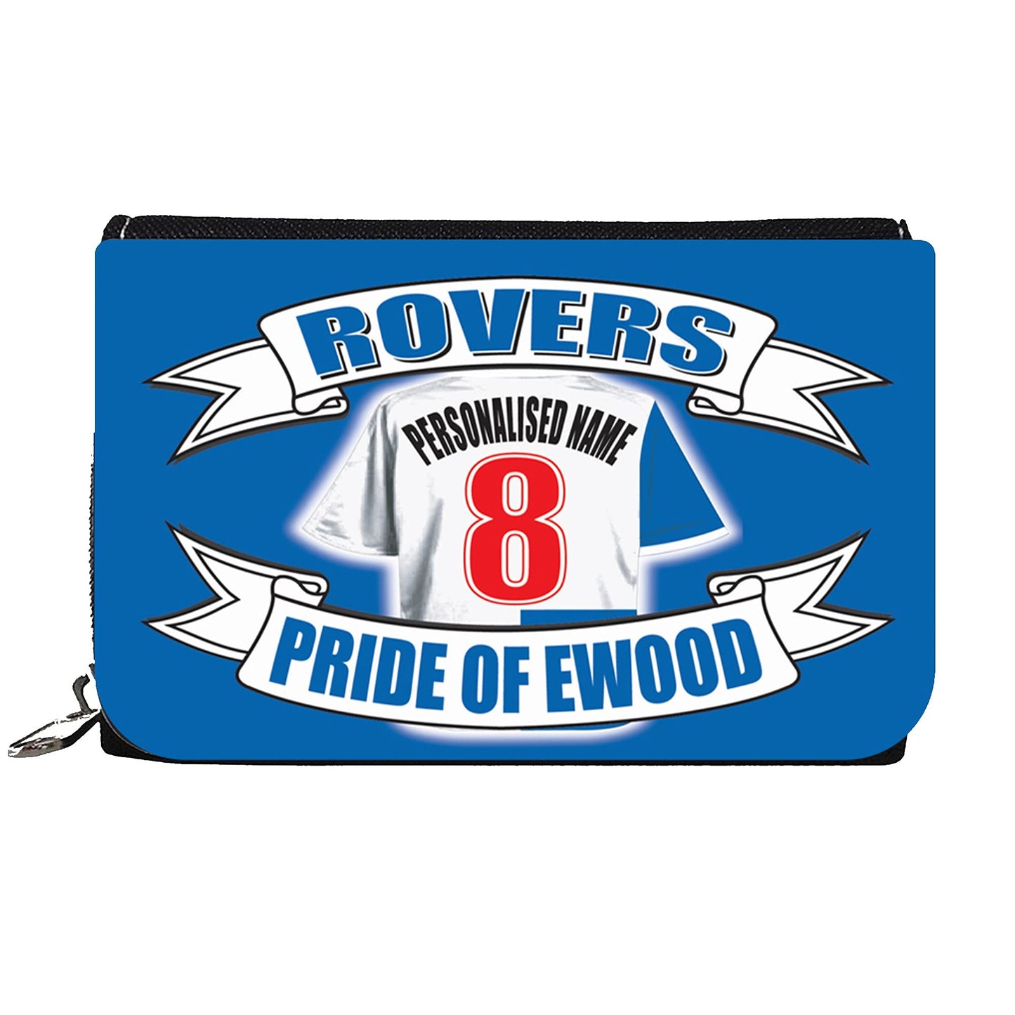 Blackburn Personalised Football Shirt Gift Purse