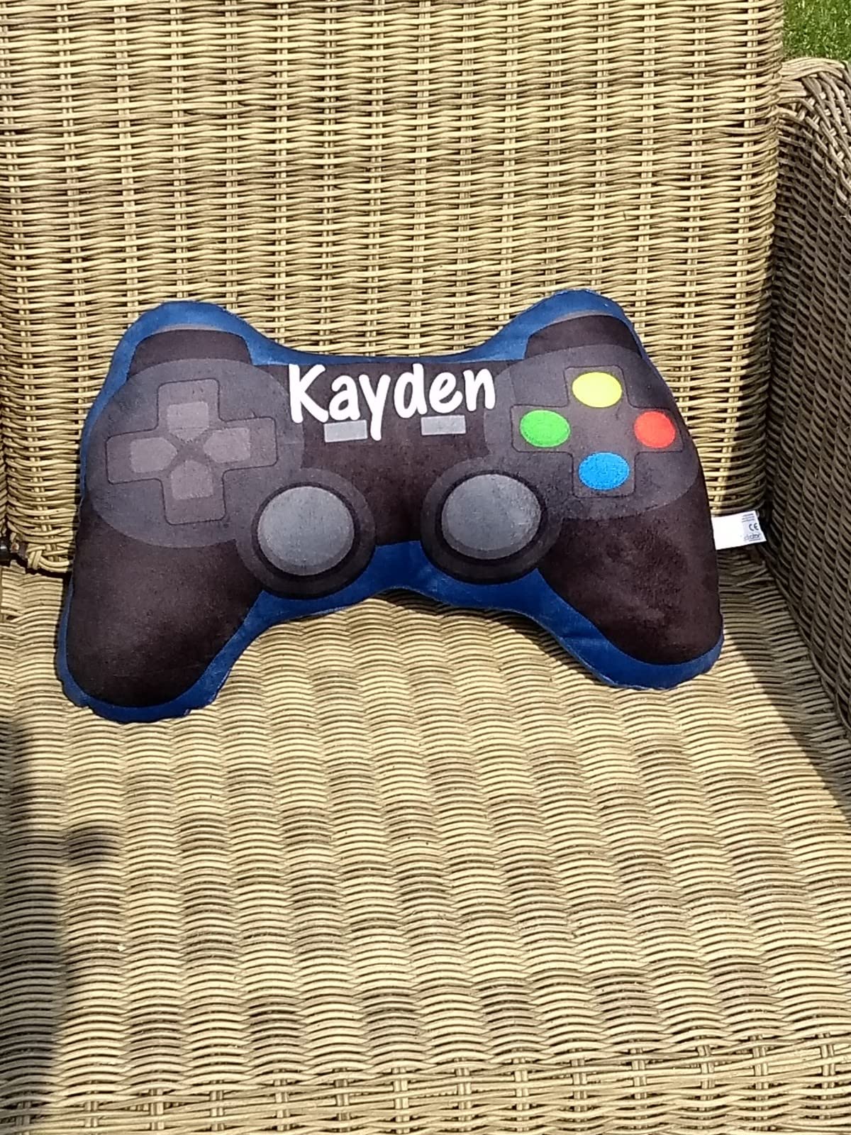 Game Controller Shaped Gaming Personalised Cushion Gift