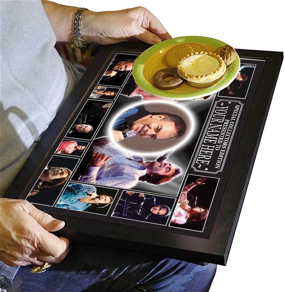 Diamond The-Jazz-Singer Personalised Celebrity Icon Lap Tray Neil