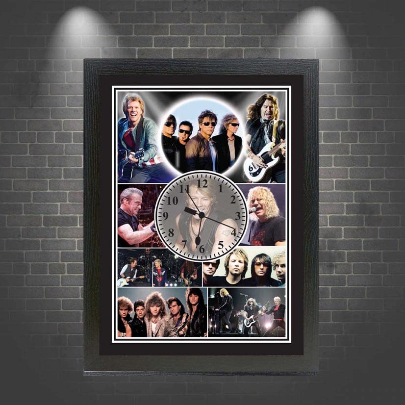 Jon Bon Jovi Wall Clock Gift