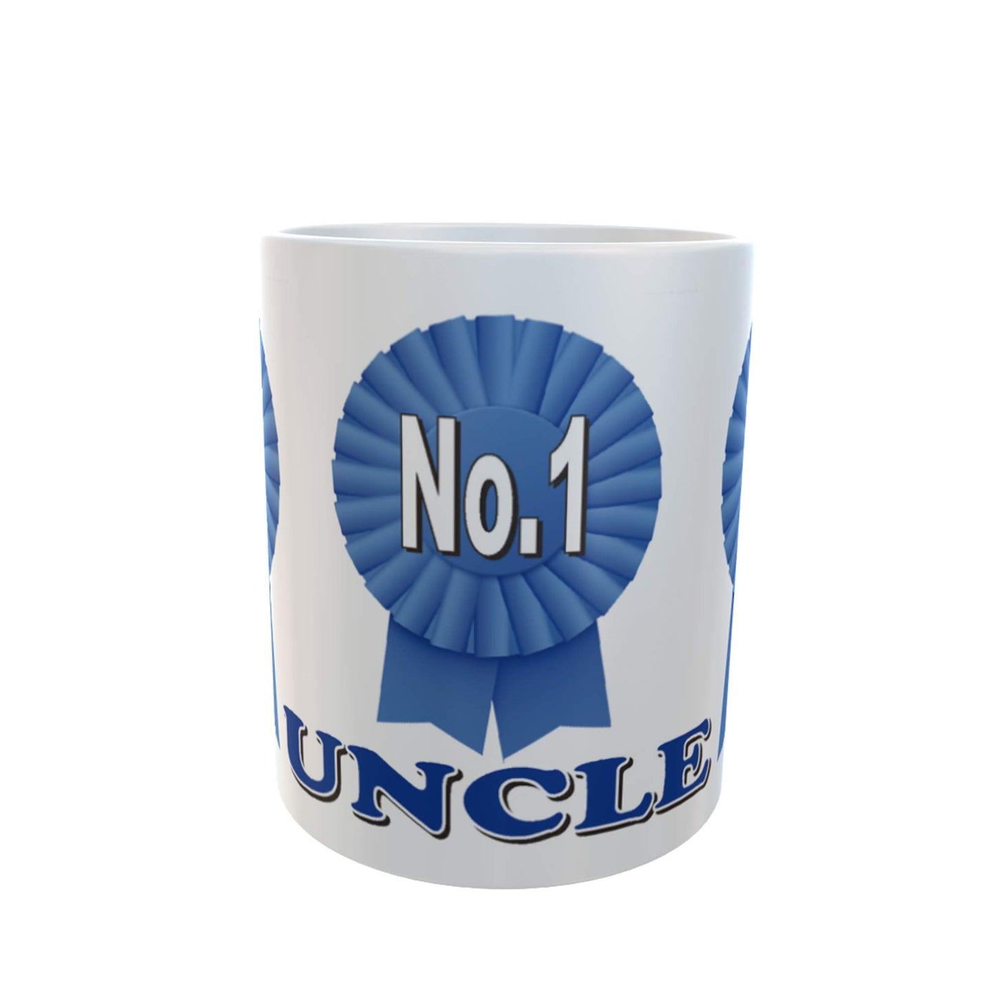 Simply The Best Uncle Ceramic Rosette Gift Mug