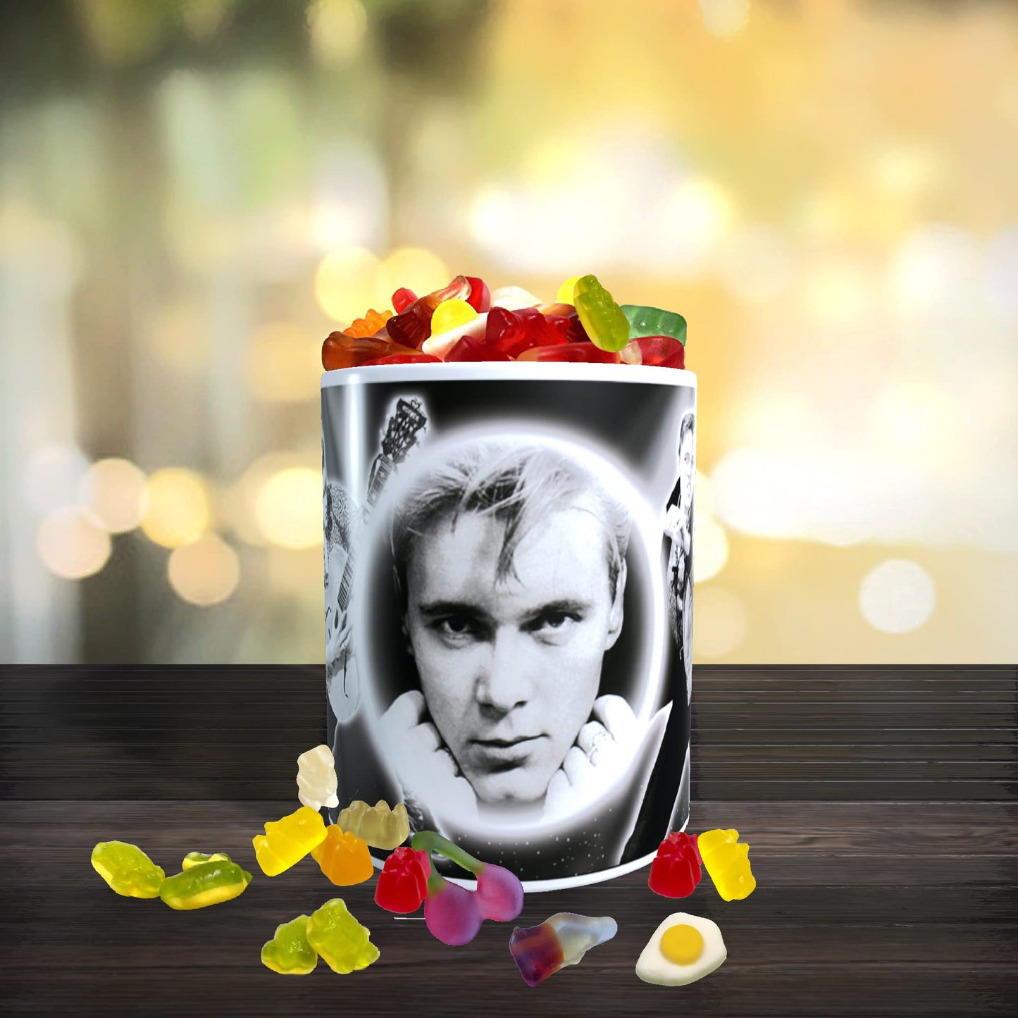 Billy Fury Icon Gift Mug with Sweets