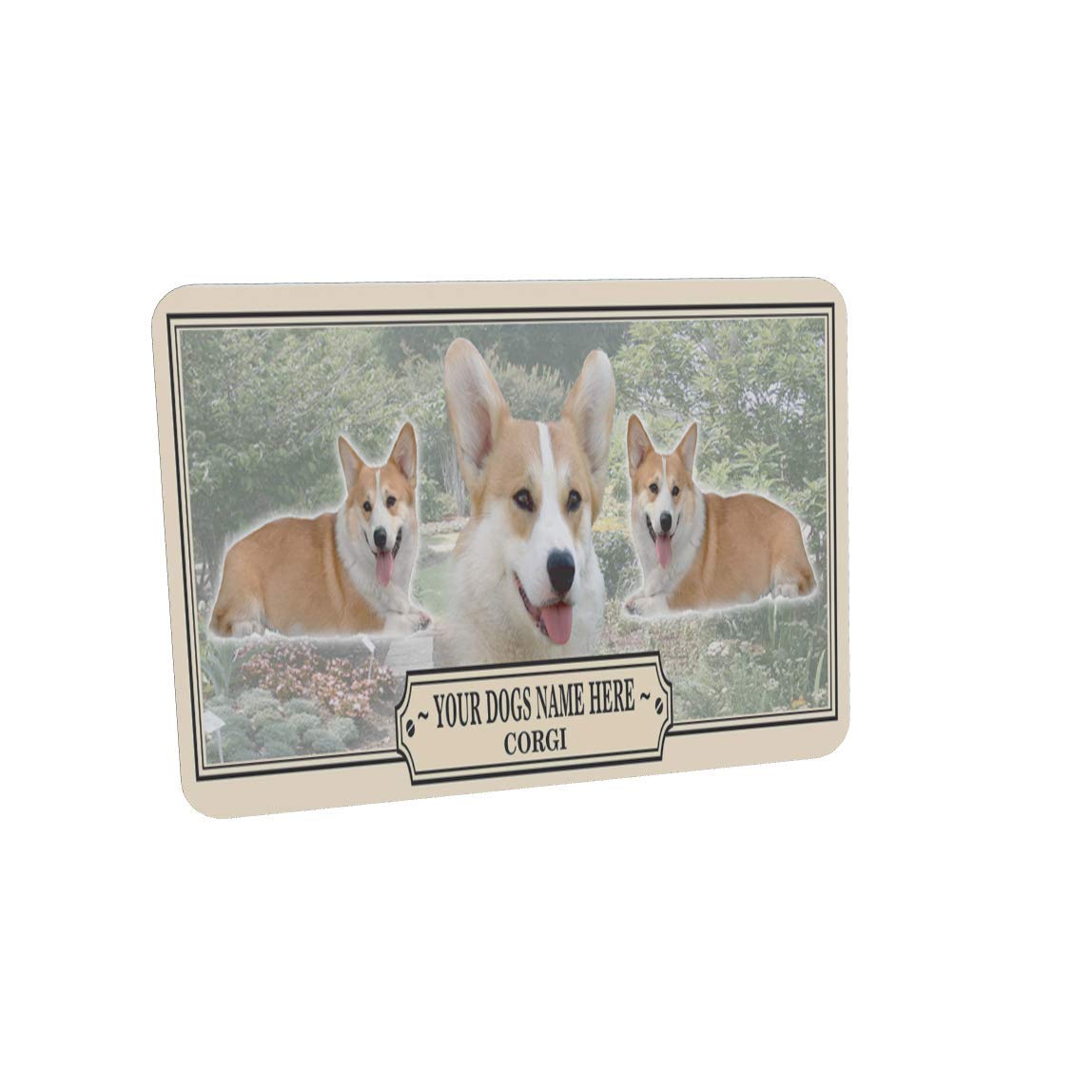 Corgi Personalised Dog Breed Mouse Mat Gift
