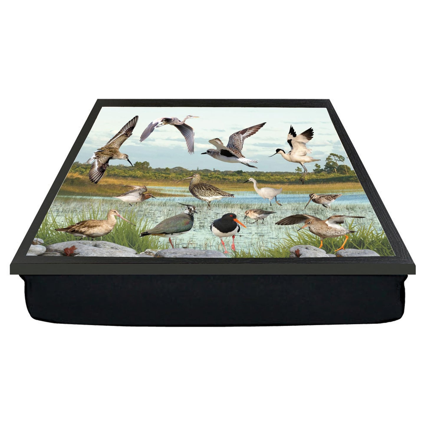 British Wetland Bird Ornithophile, Birder Lap Tray Gift
