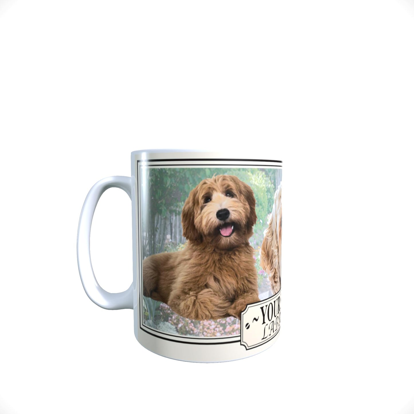 Labradoodle Personalised with Your Dog's Name Dog Breed Gift Coffee Tea Mug