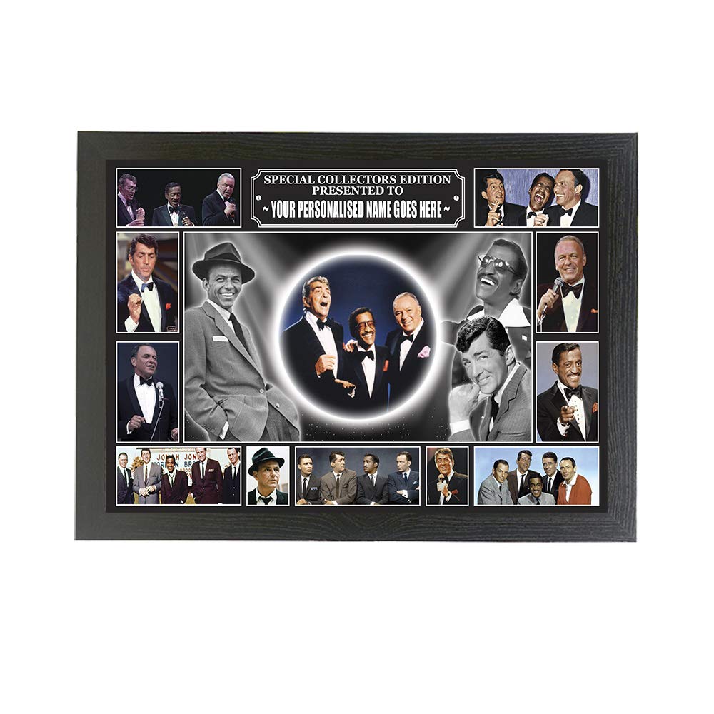 Rat Pack personalised icon framed picture gift