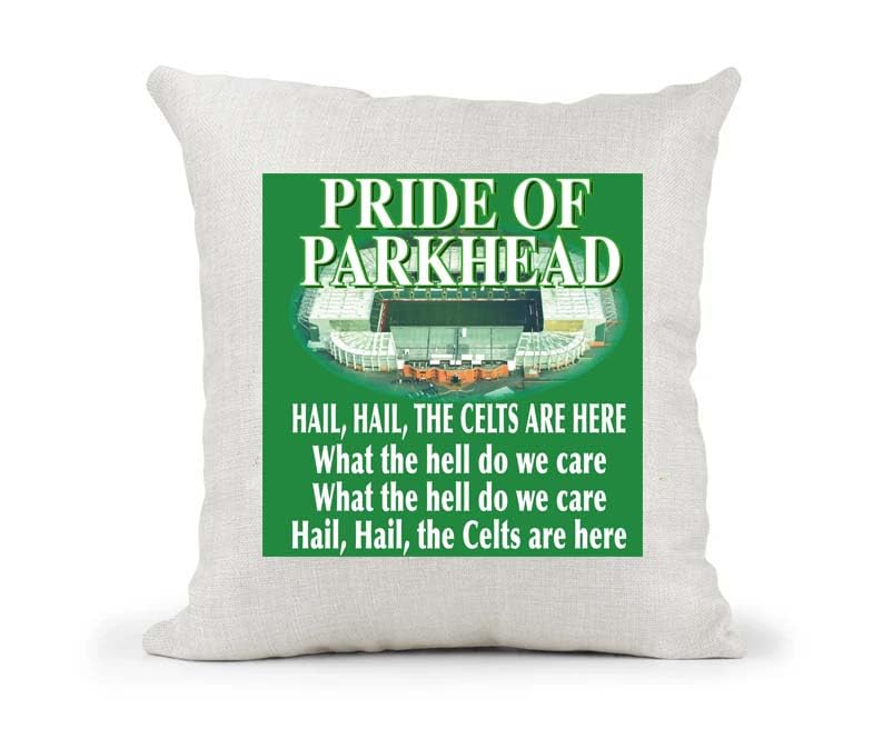 Celtic Football Anthem Song Chant Cushion Cover Gift