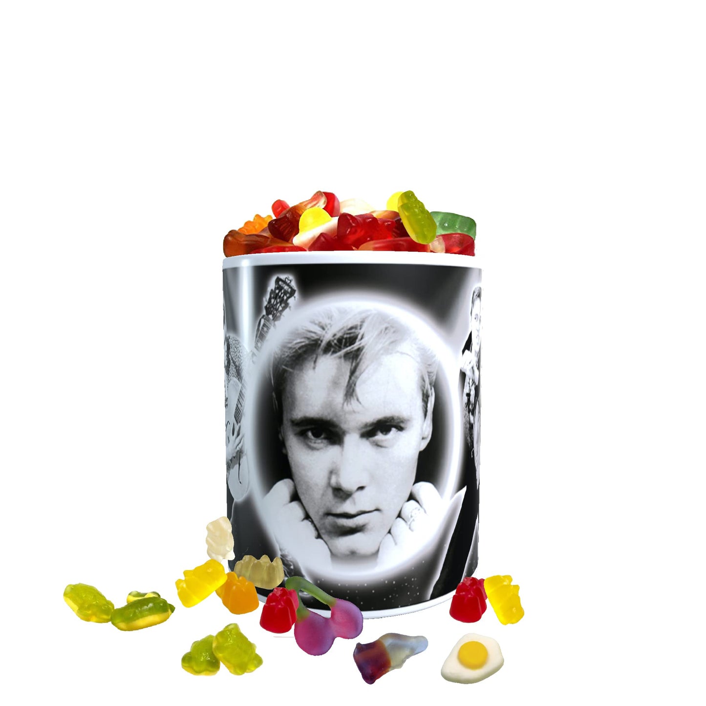 Billy Fury Icon Gift Mug with Sweets