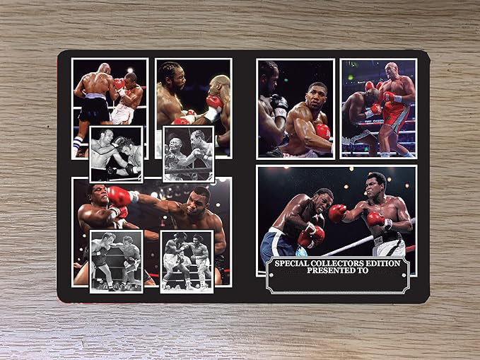 The Greatest Boxing Legends Icon Personalised Passport Case Holder Gift