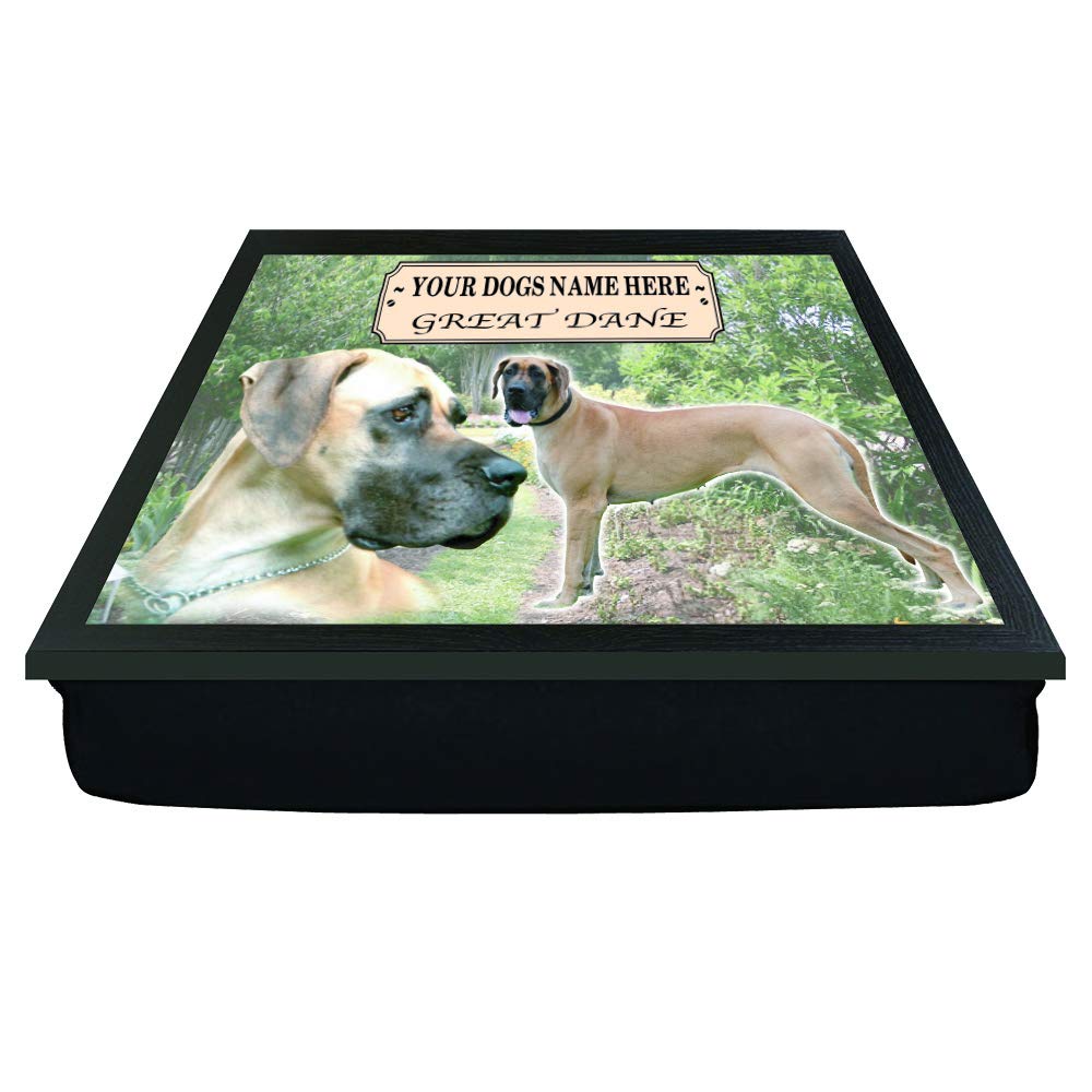 Great Dane Personalised Dog Breed Gift Lap Tray