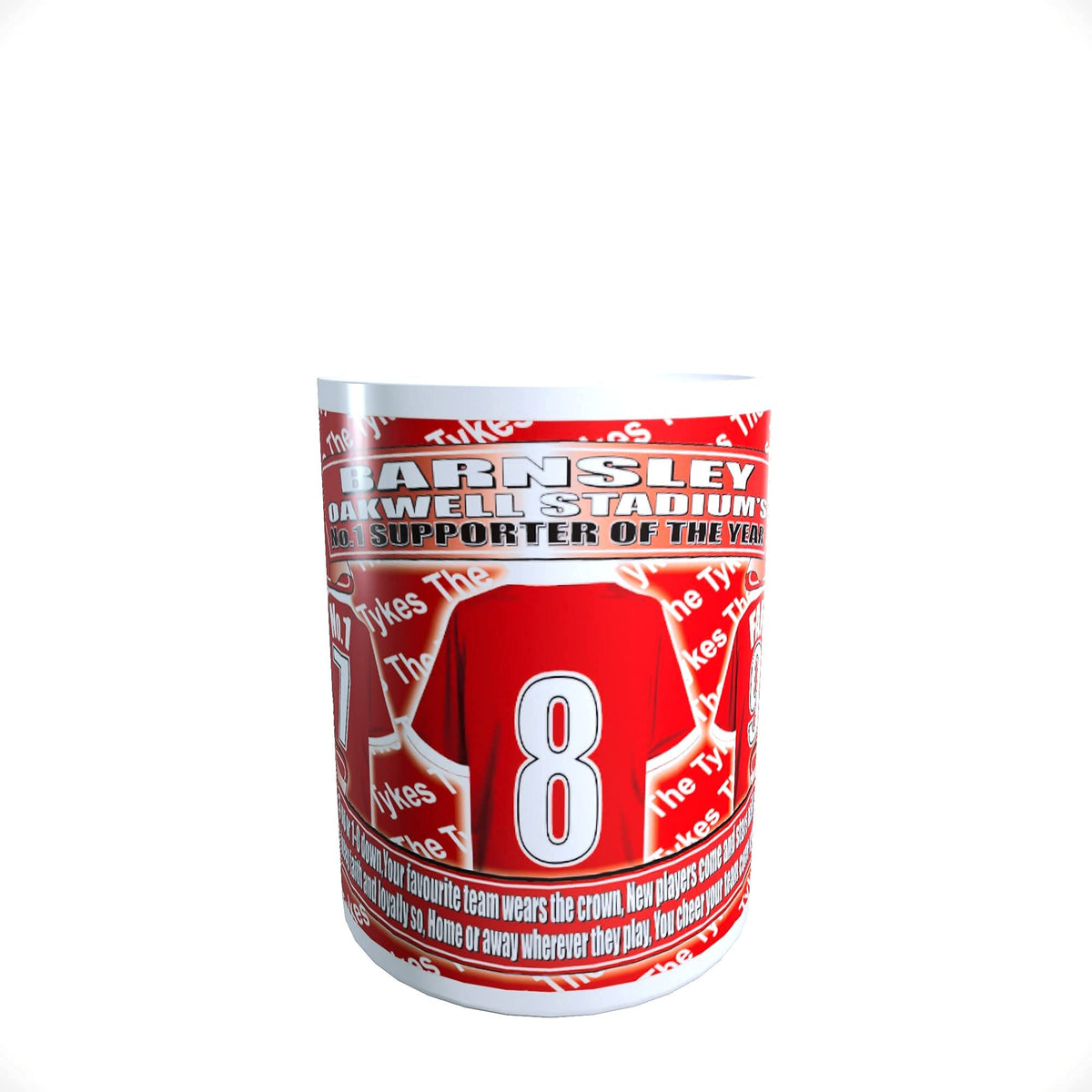 Barnsley Football Shirt Ceramic Money Box Gift