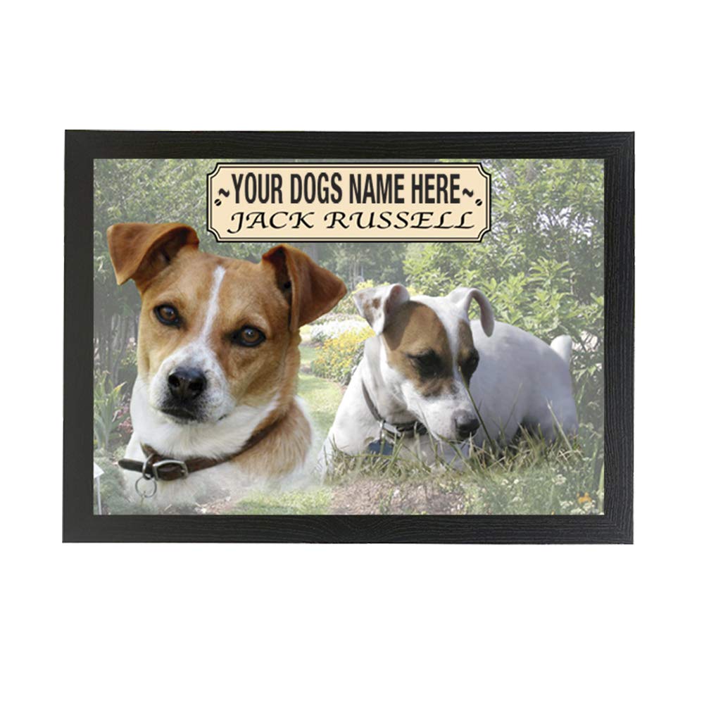 Jack Russell Personalised Dog Breed Gift Lap Tray