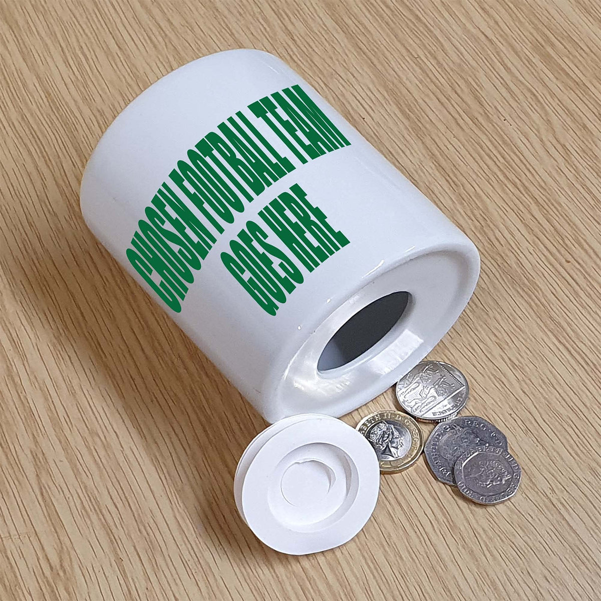 Barnsley Football Shirt Ceramic Money Box Gift
