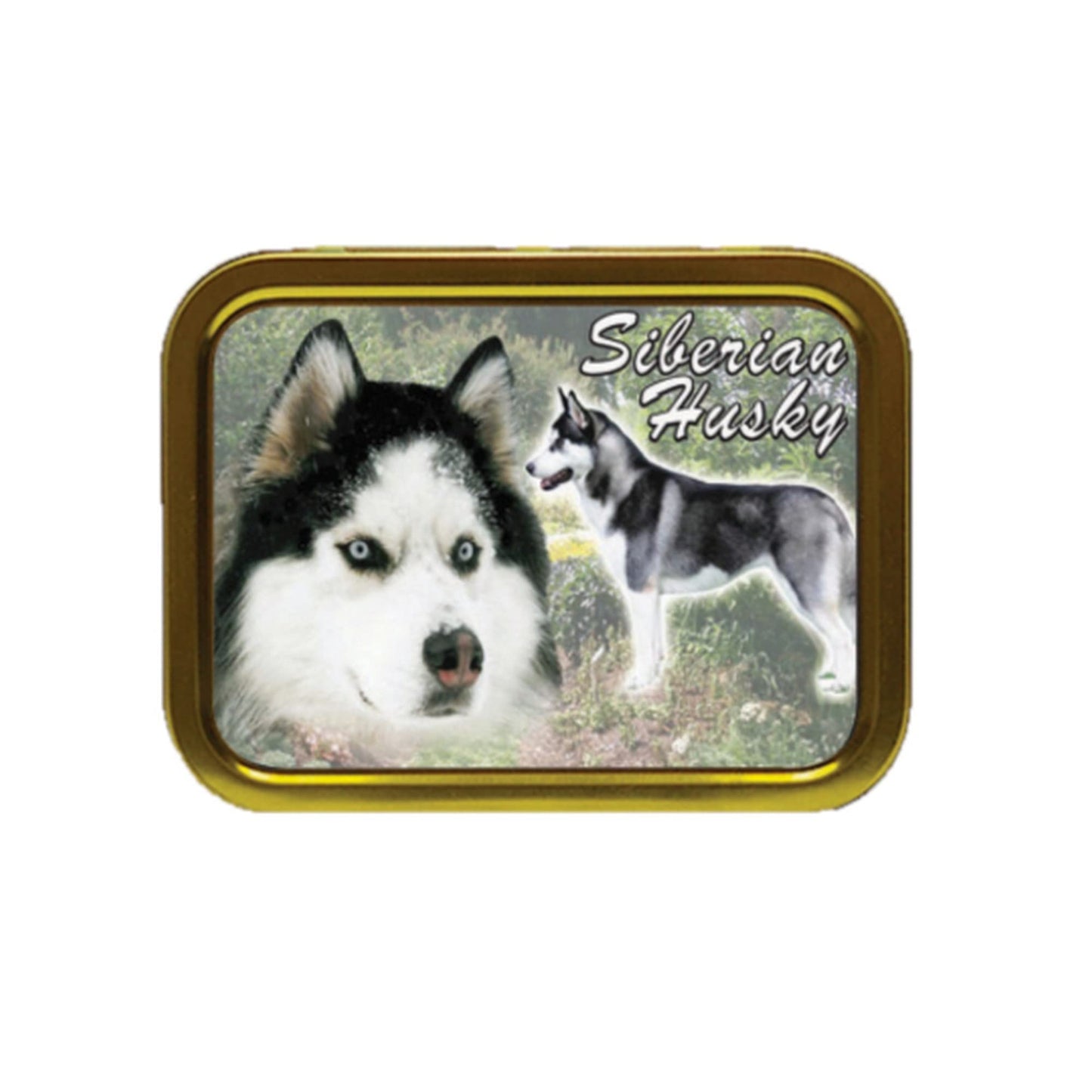 Siberian Husky Dog Breed Tobacco Tin & Products Gift