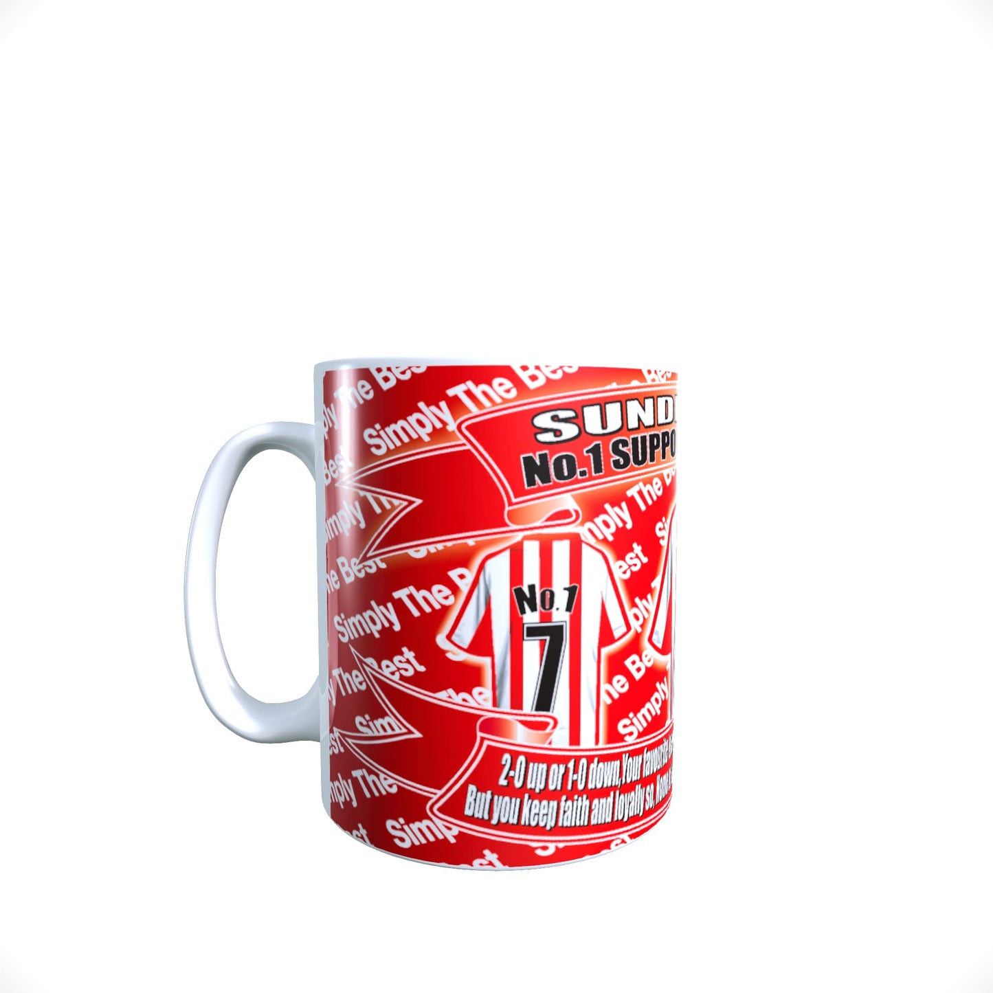 Sunderland Football Shirt Lap Tray And Mug Gift Set