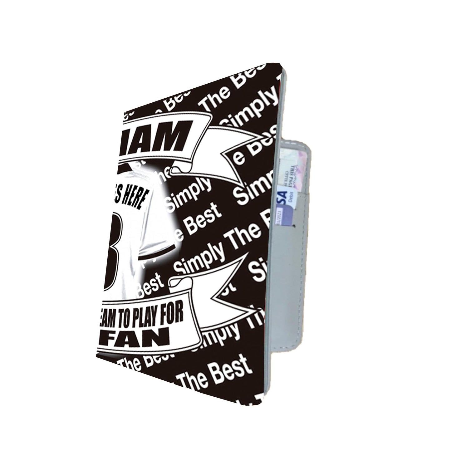 Fulham Football Shirt Travel Personalised Passport Holder Case Gift Present