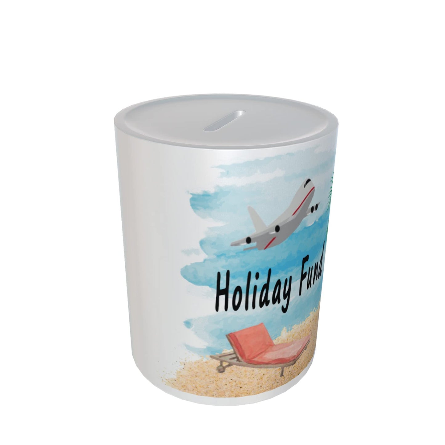Holiday Savings Fund Ceramic Piggy Bank Money Box Gift