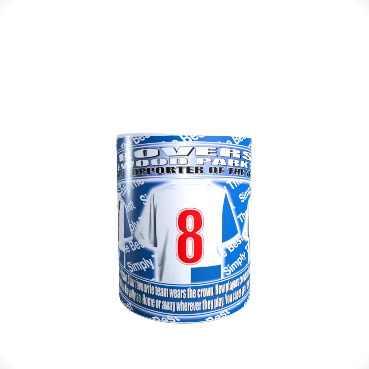 Blackburn Football Shirt Lap Tray And Mug Gift Set