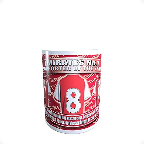 Gooners Football Shirt Ceramic Money Box Gift