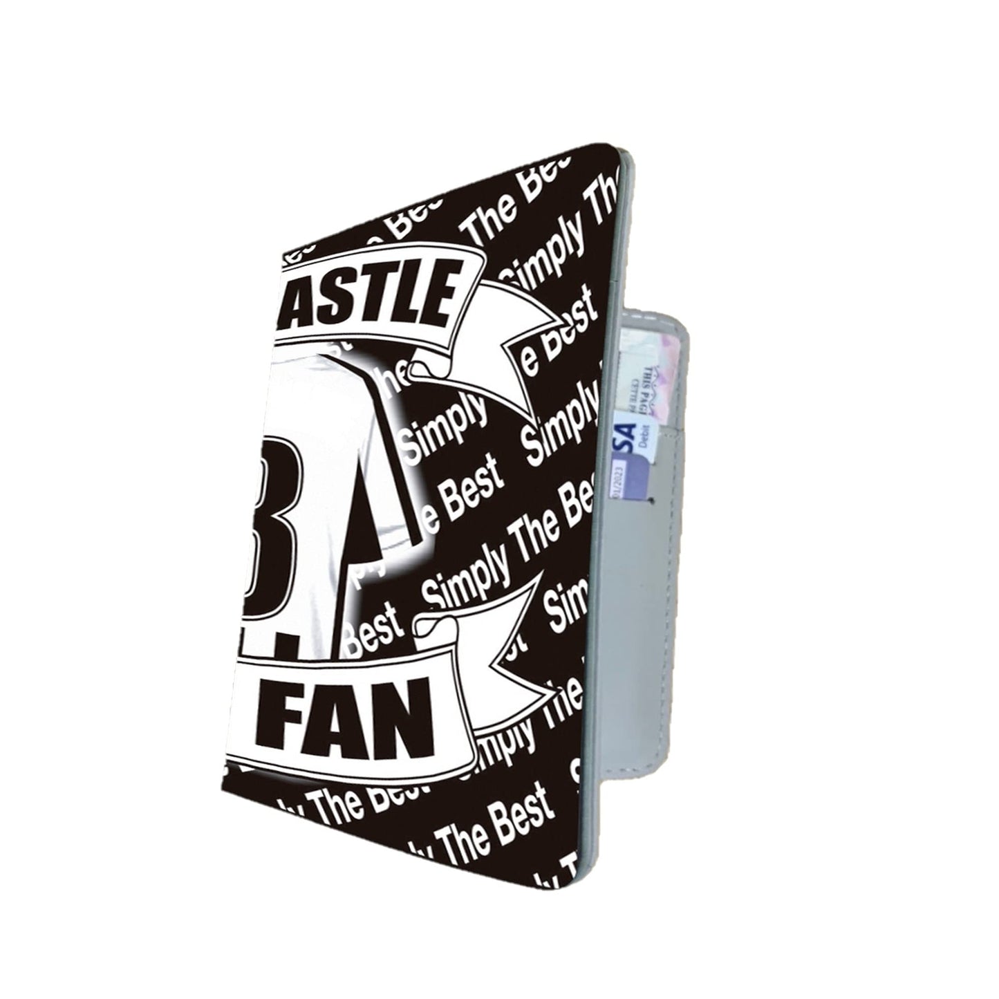 Newcastle Football Team Shirt Travel Passport Holder Wallet Case Gift Present